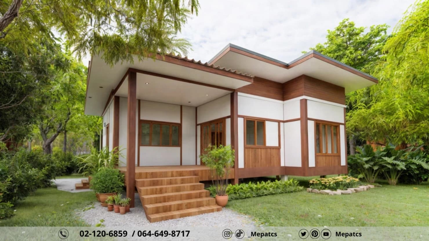 บ้านสไตล์โมเดิร์น 2 ชั้น